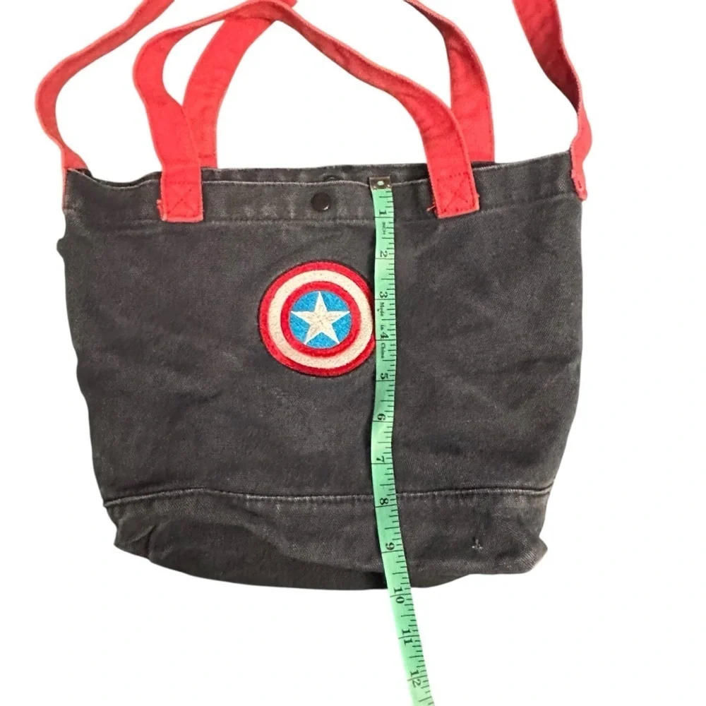 Marvel Black and Red Tote with Star Logo